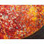 Tapis abstrait rouge / orange / jaune / rose Eddins-1294341204