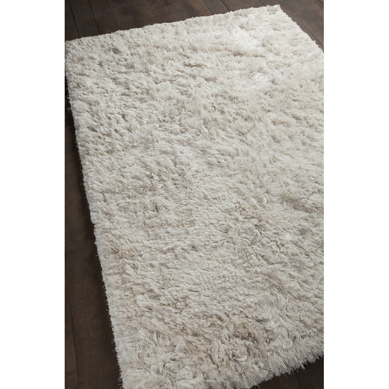 Celecot White Area Rug, Ivory, Rectangle 7'9" x 10'6"