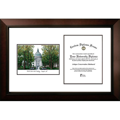 NCAA United States Naval Academy Legacy Scholar Diploma Picture Frame