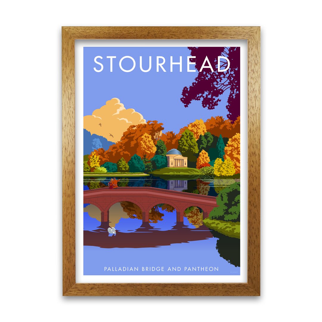 Poster Stourhead von Stephen Millership