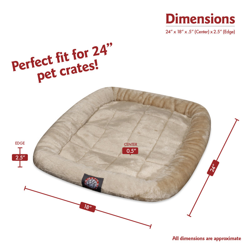Tapis de caisse, Miel, Très petit (l 18 po x P 24 po x H 2 po)
