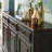 Dark-walnut Solid Wood Shoe Storage Bench