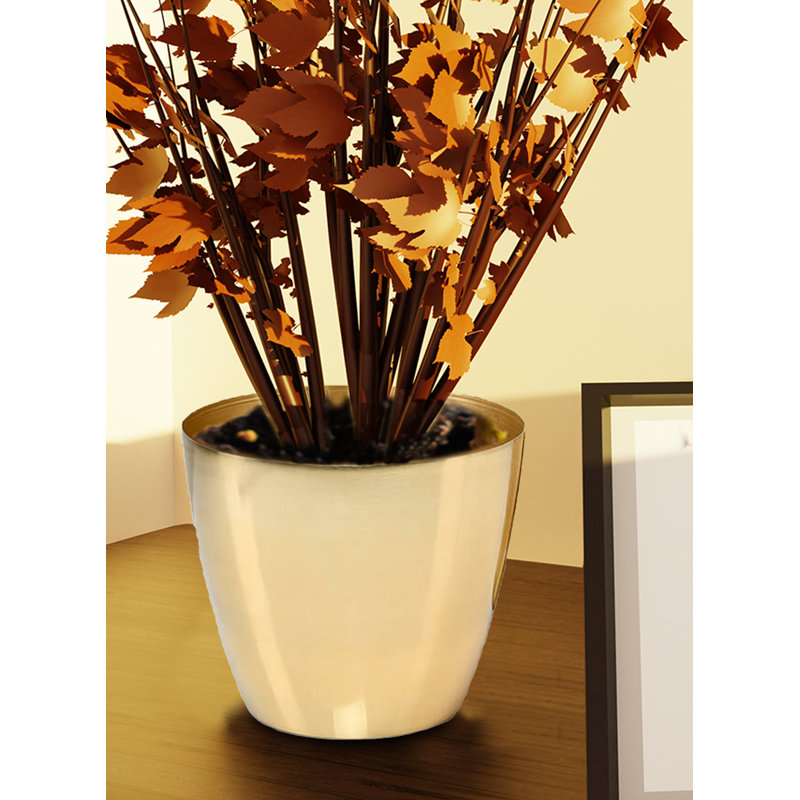 Dawoud Metal Cachepot, Gold, 2
