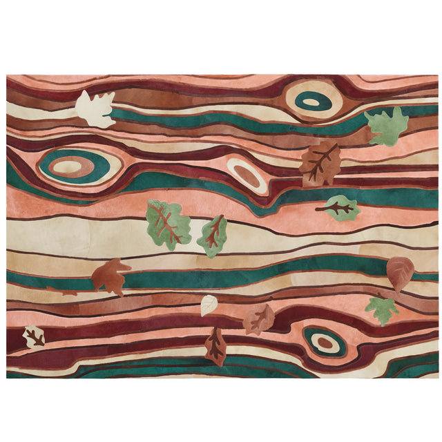 Tapis rectangulaire Dans Le Bois, Rectangle de 5 pi x 8 pi