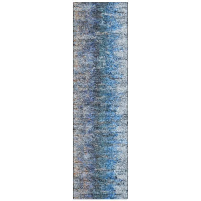 Machine Washable Indoor/Outdoor Chantille ACN2319 Casual Rug, Runner 2'3" x 7'6"