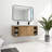 Wall Mounted Bathroom Vanity With Double Sink