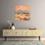 Printemps, paysage abstrait, impression sur toile, paysage contemporain-1928647075