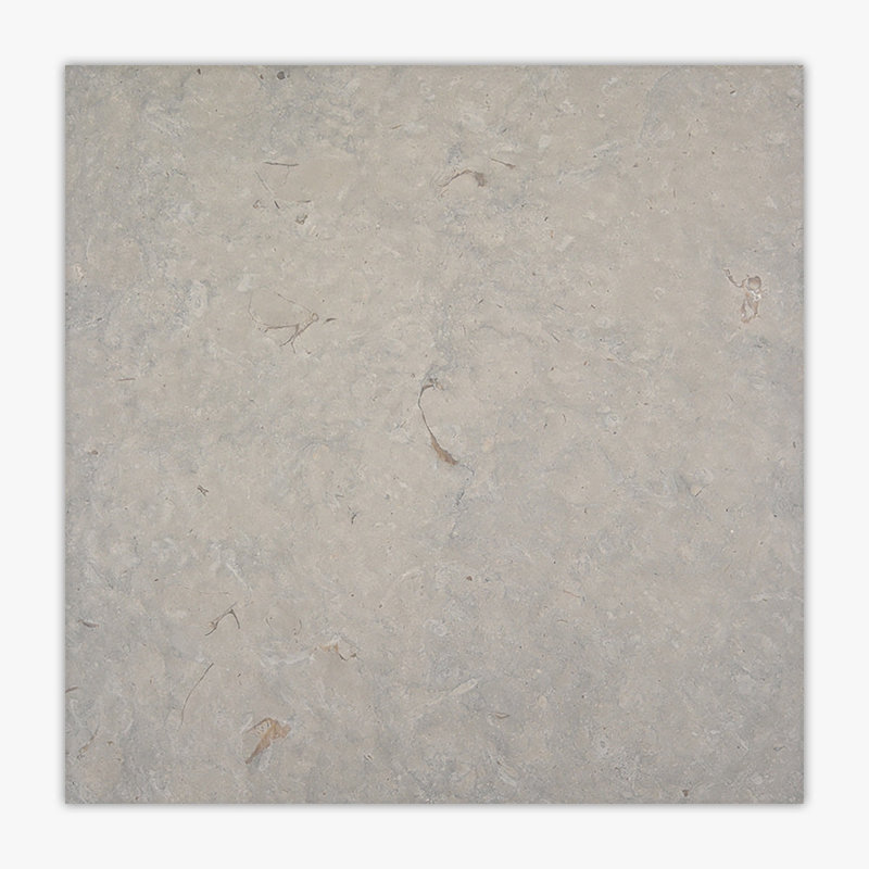 Lisbon Grey Brushed 18x18 Limestone Tile