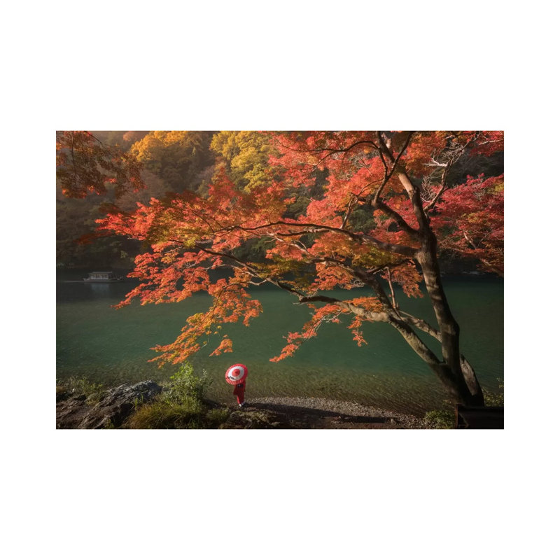 Autumn In Japan VII by Daniel Kordan - Wrapped Canvas Print, 20.32 cm H x 30.48 cm W