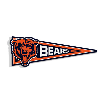 NFL Chicago Bears Pennant Sign