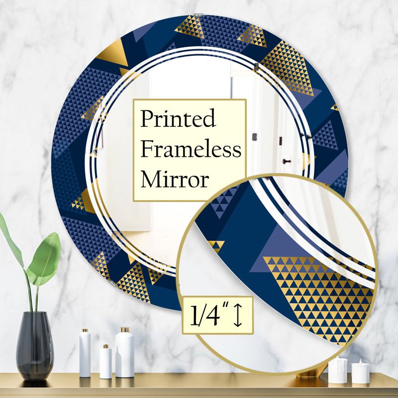 Miroir mural Triple C, 31,5 po x 31,5 po