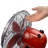 Good Housekeeping's All-Metal 12" Retro Desk Office Table Fan with Wide Oscillation, 3-Speed Settings & Carrying Handle (Multiple Finishes Available)-97780856