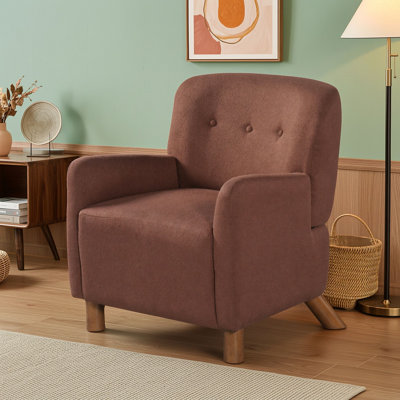 Fauteuil capitonné à boutons, canapé