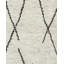 Organic Hand Knotted Geometric Area Rug-1496080311