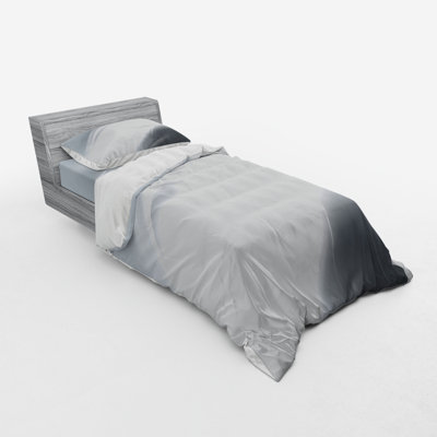 Ensemble de housse de couette gris