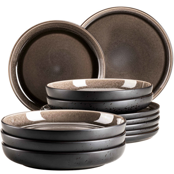 Set Di 4 Piatti Per Fonduta E Grigliata - Porcellana Bianca 24 Cm | Josef Mäser - Foto 13