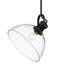 Luminaire suspendu dôme à 1 lumière Bales-222564236-222564238