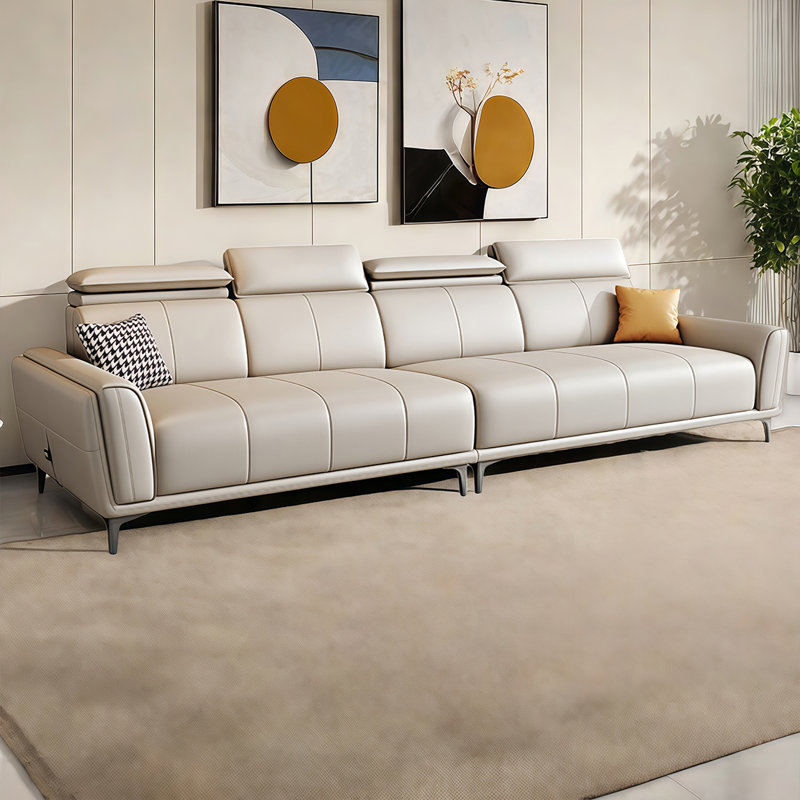 Canapé de style américain moderne et luxueux, 4, H 38,58 po x l 118,11 po x P 36,61 po