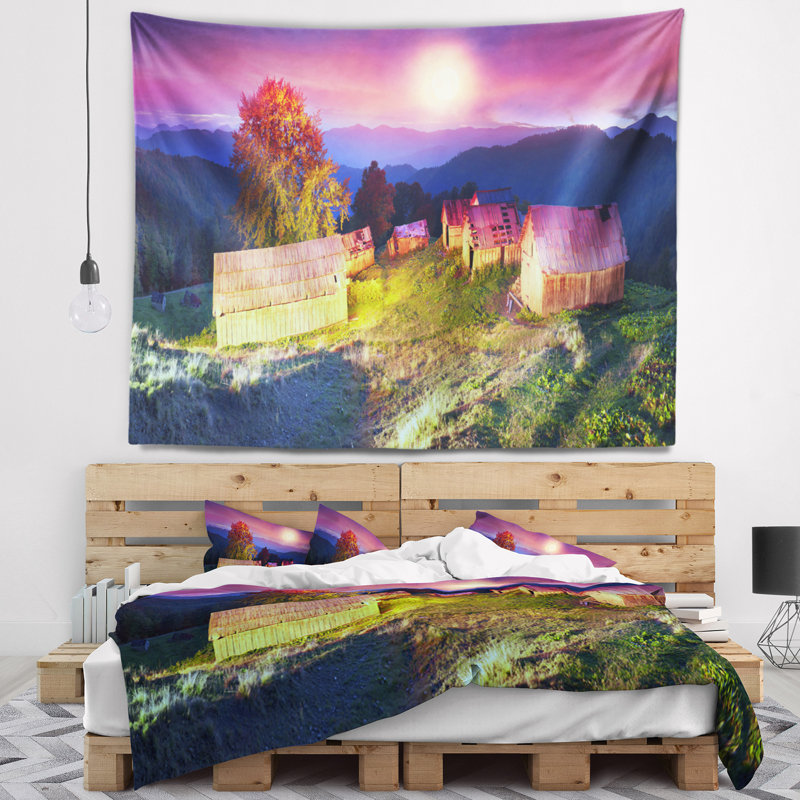 Polyester Tapestry, 50" H x 60" W