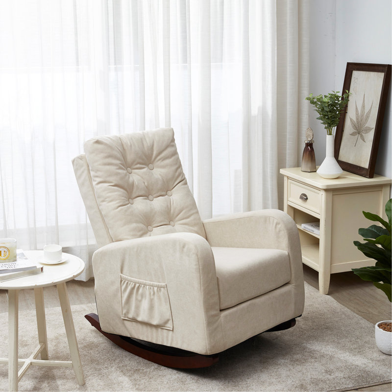 Fauteuil inclinable simple simple, Beige