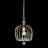 Voliere 1-Light Crystal Pendant