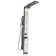 3-Jet Rainfall Shower Tower Shower Panel System With Spa Jets Waterfall Shower Head And Shower Wand