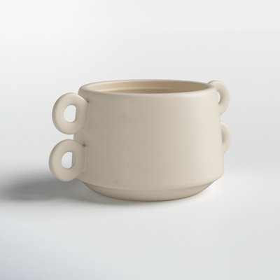 White 3.5" Ceramic Table Vase