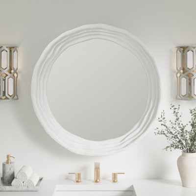 Terra Acrylic Round Mirror