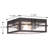 Blithe Glass Flush Mount