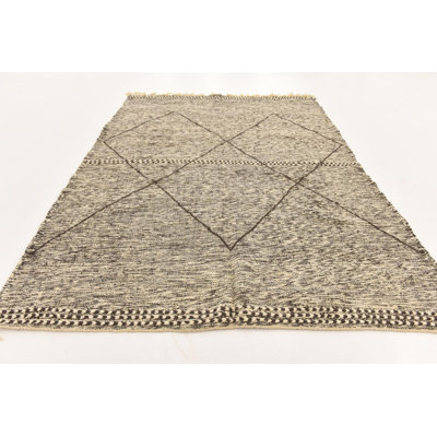 Tapis brun foncé Nathaniel
