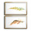 Tail Feather III - ensemble de 2 peintures encadrées-601526256-601526257