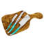 Olive Wood 3 Piece Cheese Serving Set