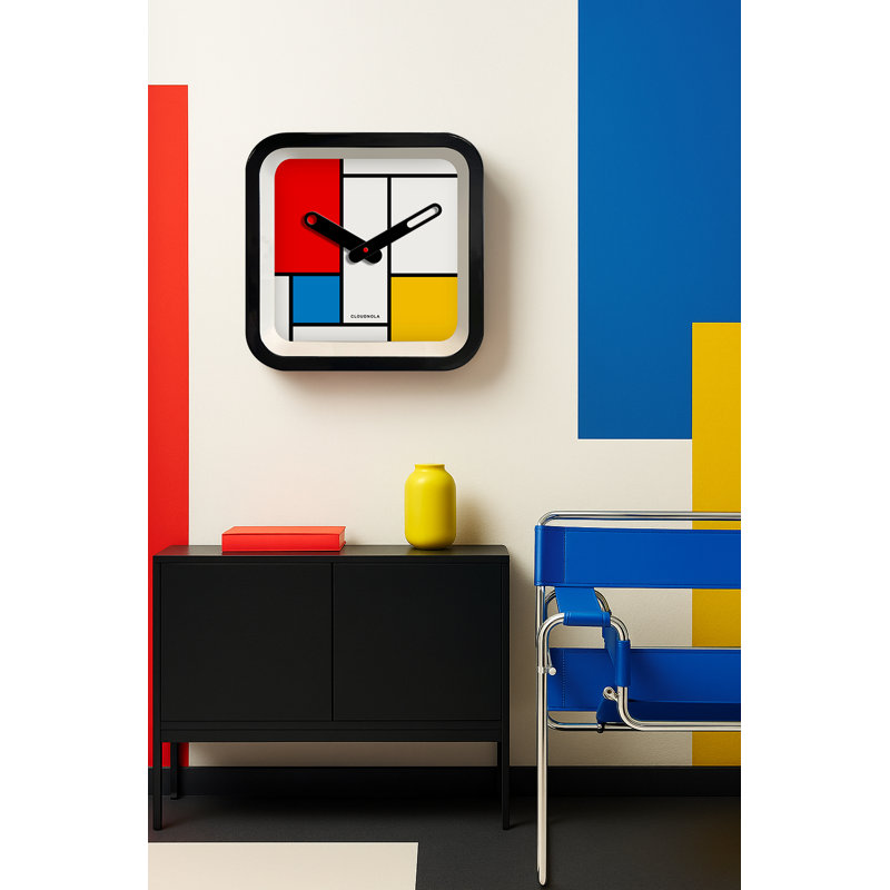 Horloge Mondrian