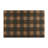 Checkered Brown Indoor and Outdoor Area Rug-323907049