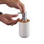 Ensemble d'accessoires de salle de bain 6 pièces Kuniaki - Ensemble complet avec brosse de toilette, poubelle, pompe à savon, porte-savon, porte-brosse à dents et tasse-285361607