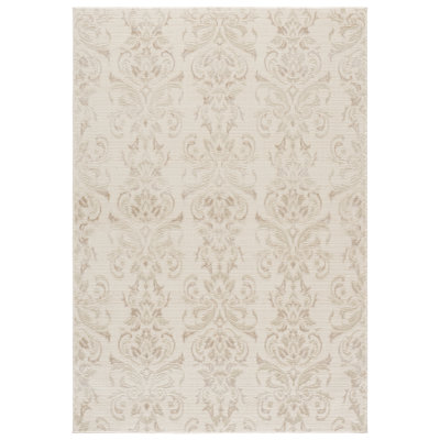 Martha Stewart Clarity 827 Performance Damask Rug