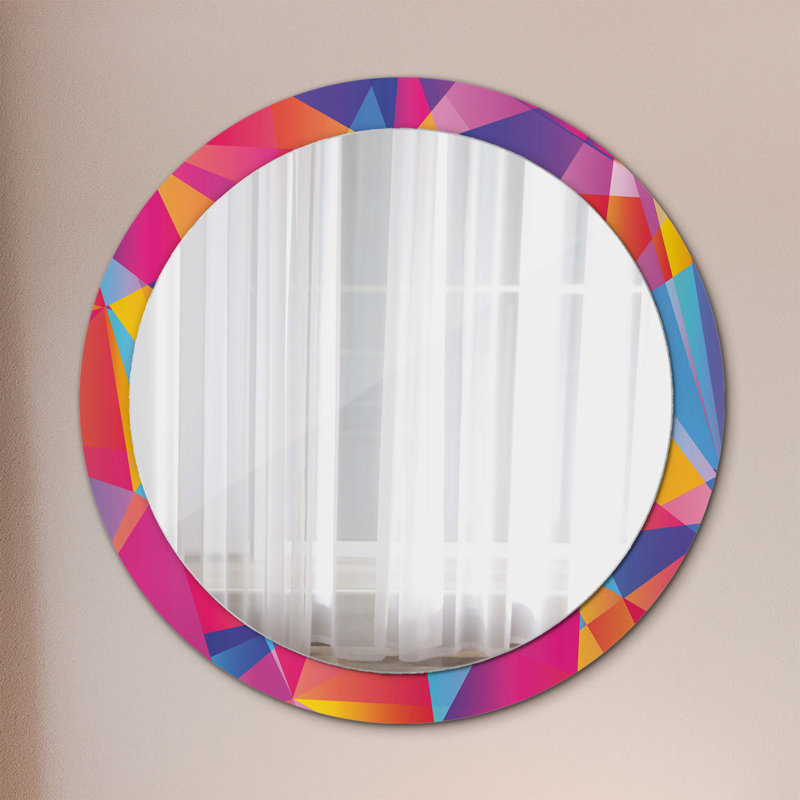 Huldar Glass Flat Wall Mirror