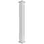 Ensemble de colonnes encastrées carrées classiques en PVC non capitonnés Craftsman Classic Crown Capital & Crown Base-36091973