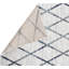 Tapis ivoire à motif géométrique Bellicent-1141757926