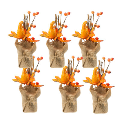 S/6 11" Fall Floral Arrangement