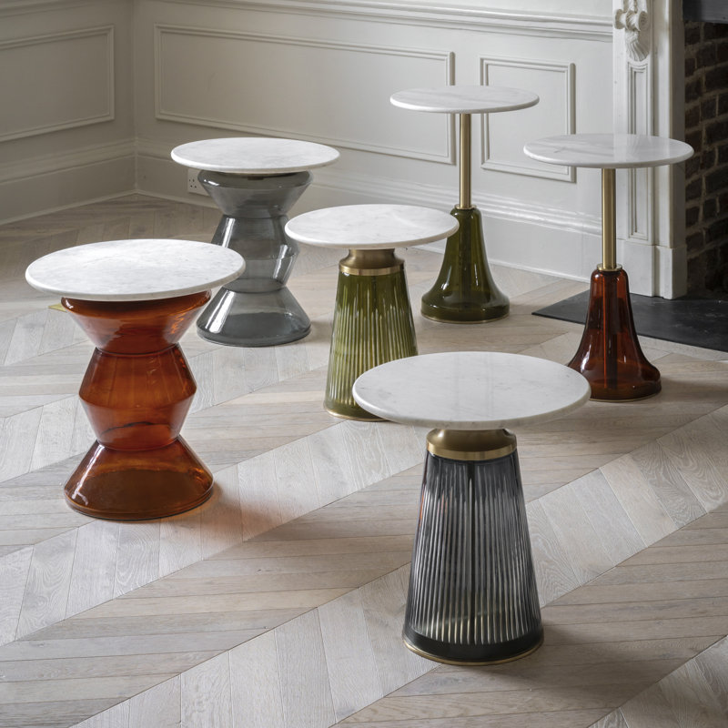 Wetherill End Table, Orange