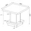 Ensemble de tables basses Myria Cappuccino-754277448