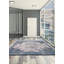Tapis bleu marine à transition de couleur 9 pi 6 po x 12 pi 0 po