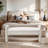 51.2" W Polyester Upholstered Bench-1656638972