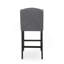 Tabouret de comptoir contemporain à oreilles capitonné 31 po, ensemble de 2-1343353734-1343353729