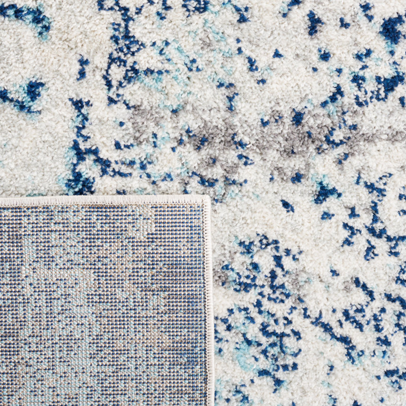 Tapis ivoire / bleu Hawkesbury, Rectangle 8 pi x 10 pi