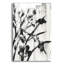 Art mural en verre épique «Woodcut Magnolias 2» par Ethan Harper, 16 po x 24 po-117482255