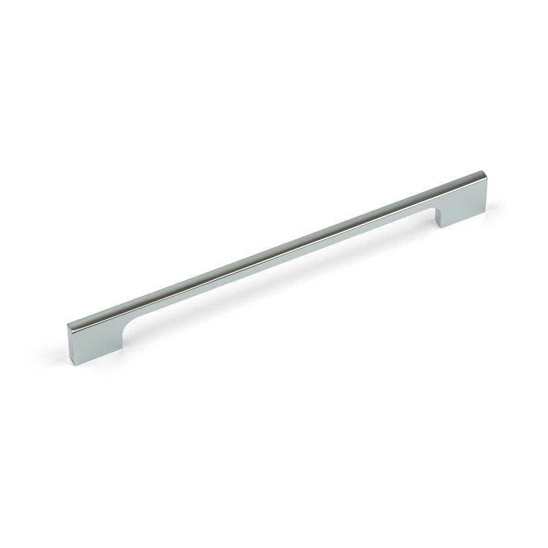 Polished Chrome Slim Squared D-Bar Handles, 192mm