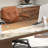 Half Sintered Stone Desktop Desk
