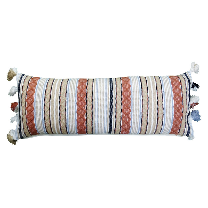 Housse et insert de coussin rectangulaire en mélange de coton